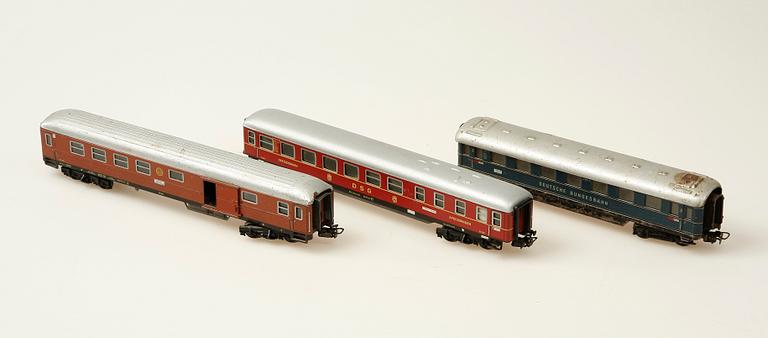 VAGNAR, 11 st, Märklin, H0.