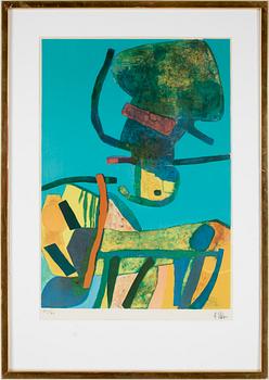 Maurice Estève · MAURICE ESTÈVE, färglito, sign o numr 60/60.