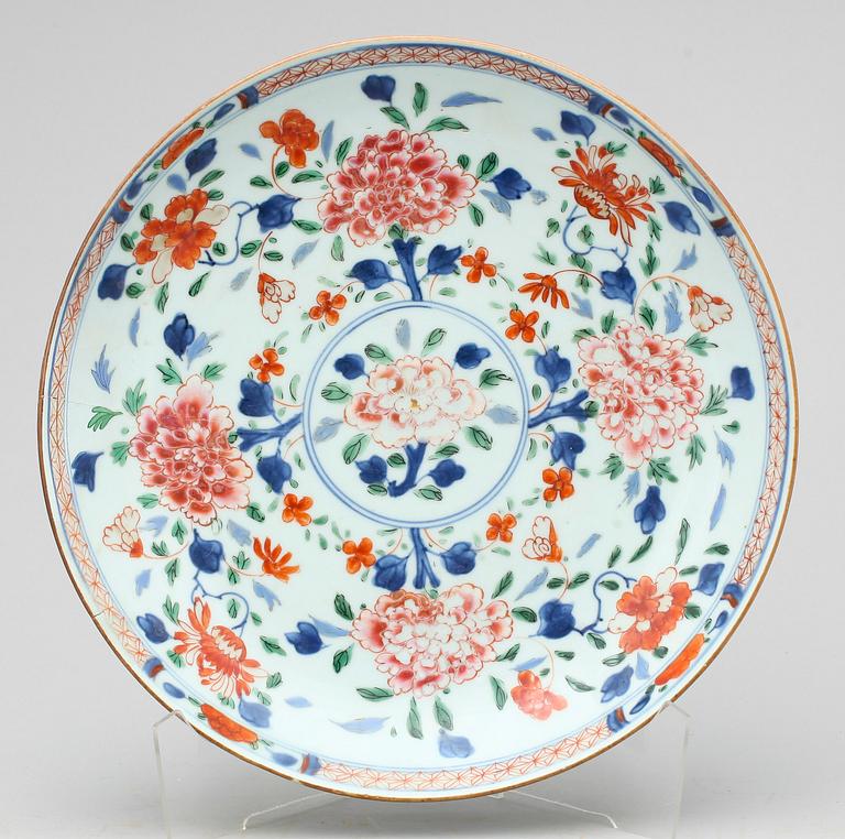 SKÅLFAT, porslin, Kina, Kangxi (1662-1722).