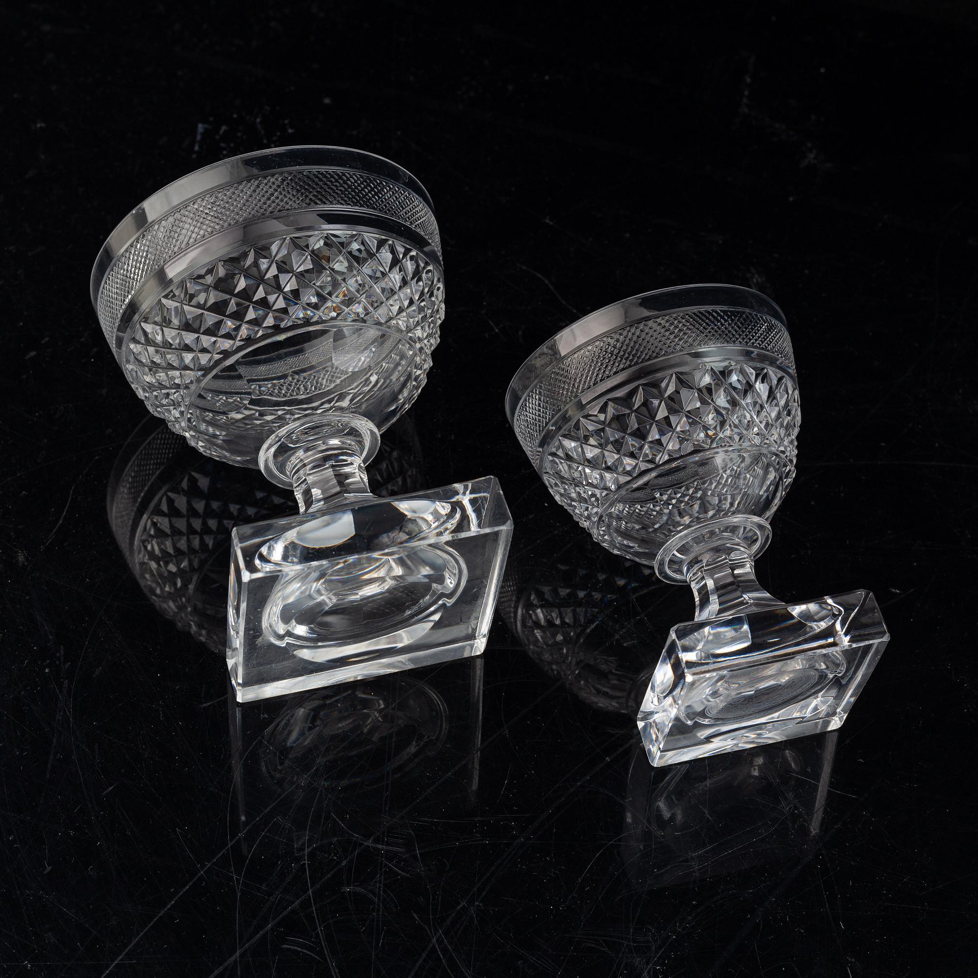 Servisglas, "Kent", 147 delar, Kosta Boda.