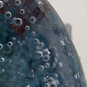 Bertil Vallien, a unique sand cast glass sculpture, Kosta Boda, Sweden.