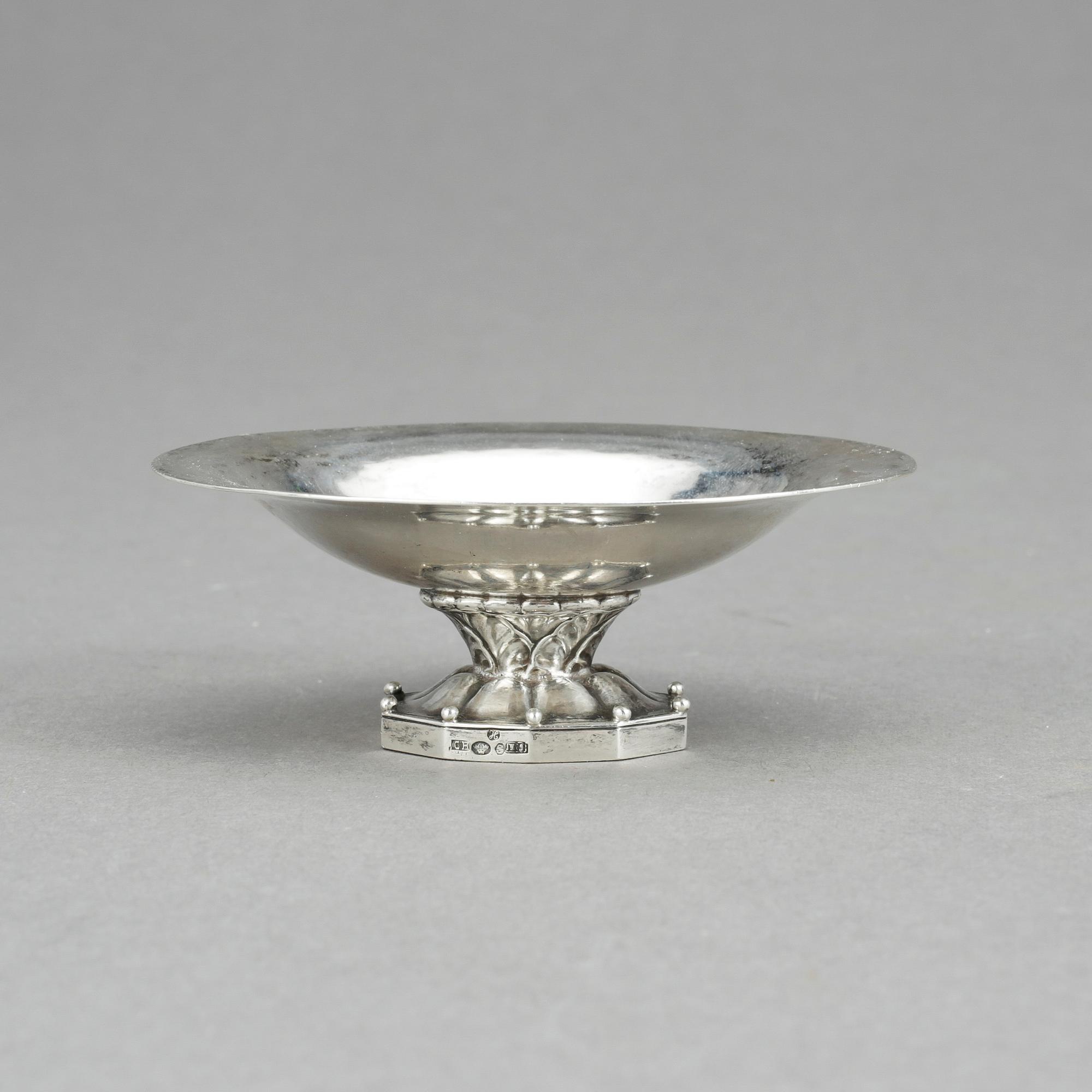SALTKAR, sterlingsilver, Georg Jensen, Danmark, tillverkad mellan 1933-1944.