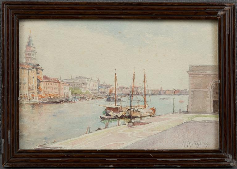 Michail Stepanovich Tkatchenko, GRAND CANAL, VENICE.