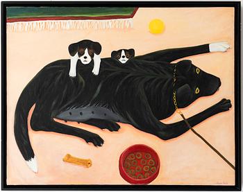 Amalia Årfelt, Tick with puppies.
