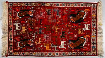 MATTA, Kashgai, 200 x 125 cm, modern tillverkning.