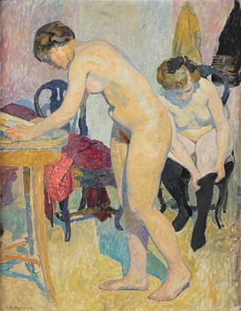 801. Carl Wilhelmson, "Modellerna" ("The models").