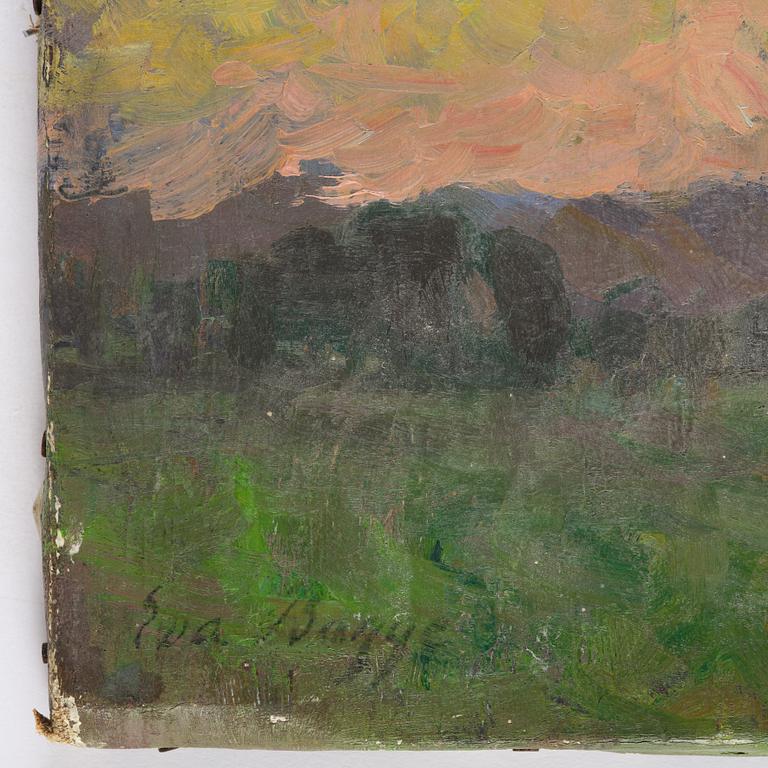 Eva Bagge, Sunset.