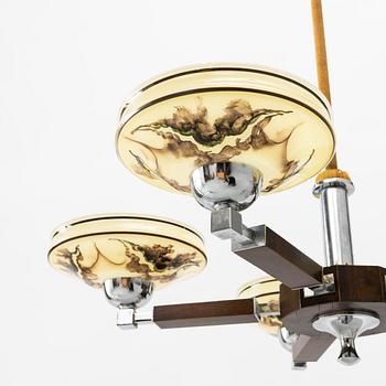 A ceiling lamp, 1930s.