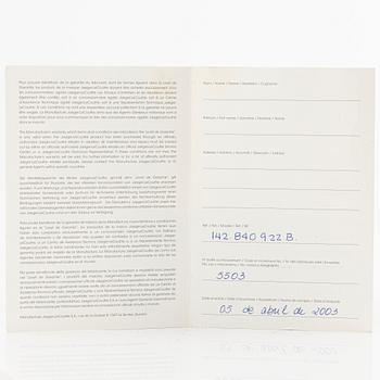 Jaeger-LeCoultre, Master Control Geographic, wristwatch, 38 mm.