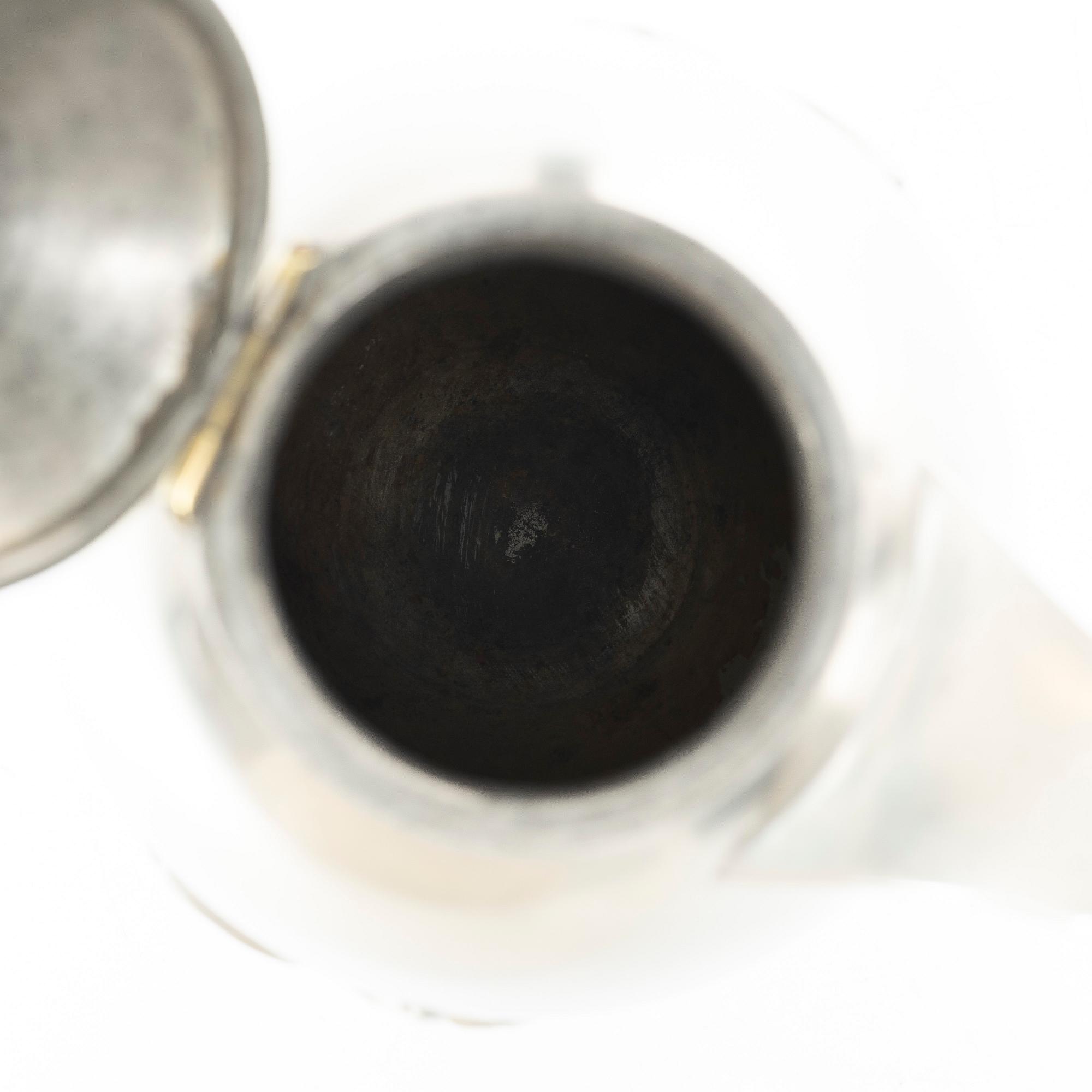 Firma Svenskt Tenn, A pewter coffee service, Stockholm 1927-1931 (3 pieces).