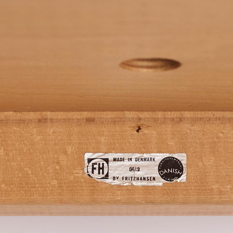 Grete Jalk, a sofa/loveseat, "FH 9000", Fritz Hansen Denmark 1969.