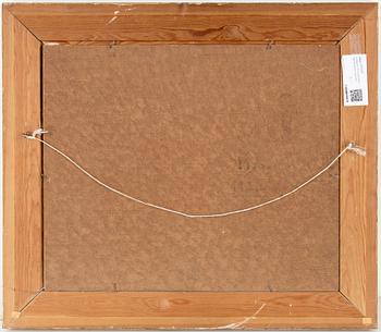 GUNNAR ZETTERSTRÖM, olja på pannå, signerad.