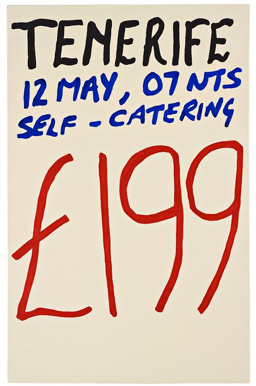 Jonathan Monk, "Tenerife. No 88".