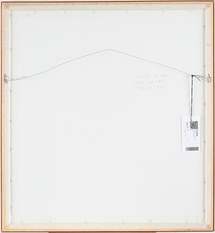 John Jon-And, watercolour, stamped signature.