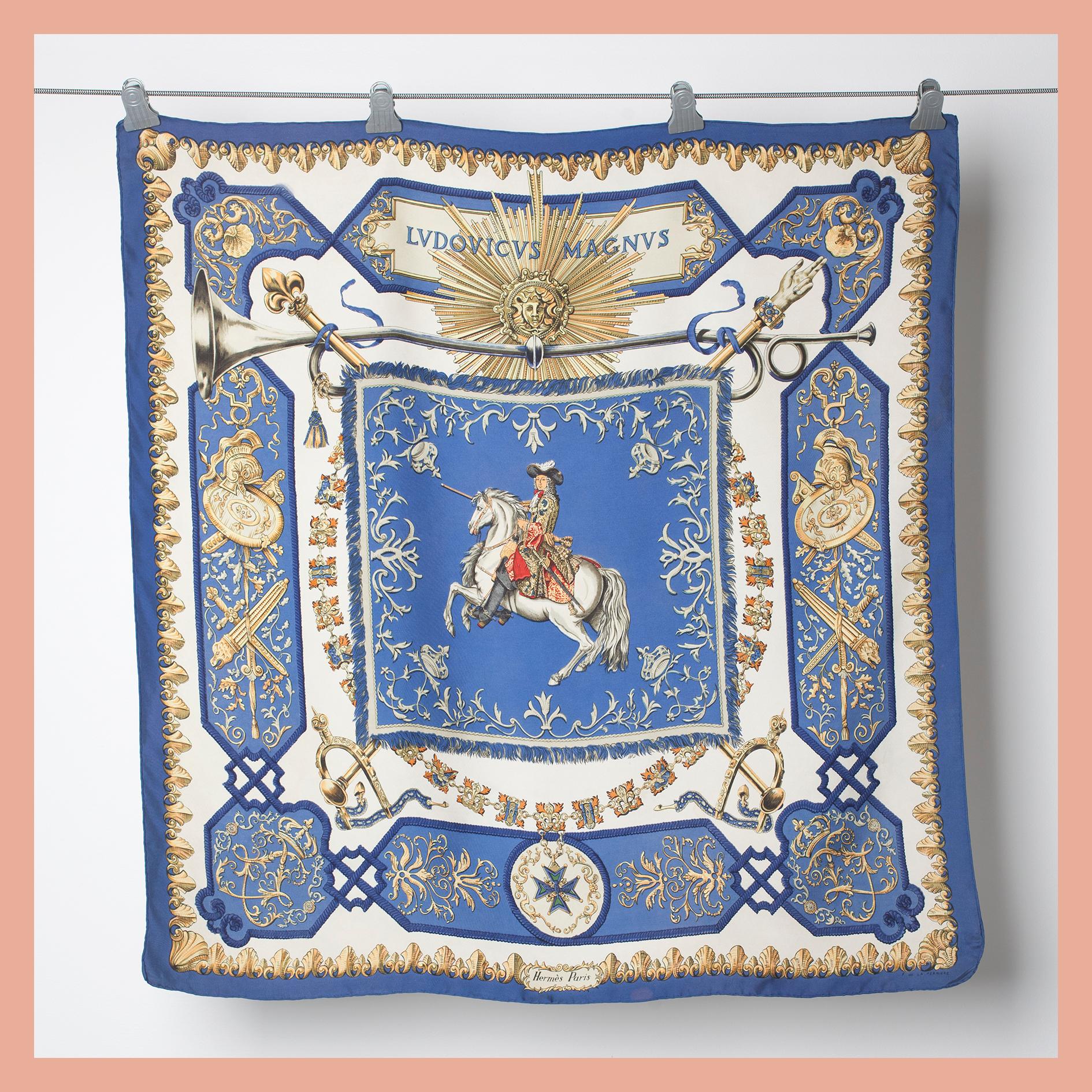 SCARF, "Ludovicus Magnus", Hermès.