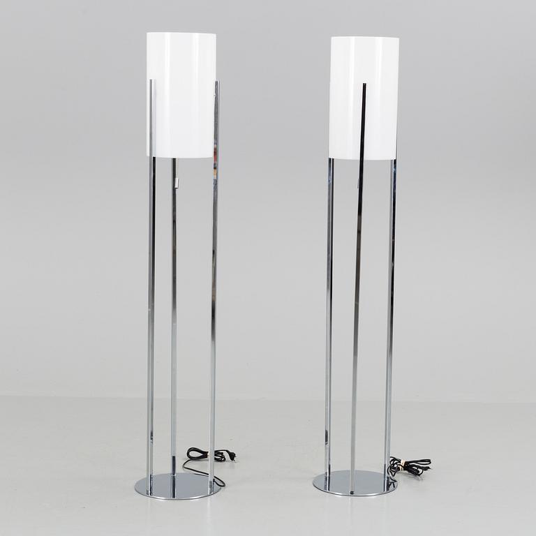 A pair of floor lamps by Scan Lamps.