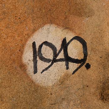 A stoneware relief signed Rut Bryk -46.