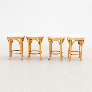 Stools, 4 pcs, first half of the 20th century.