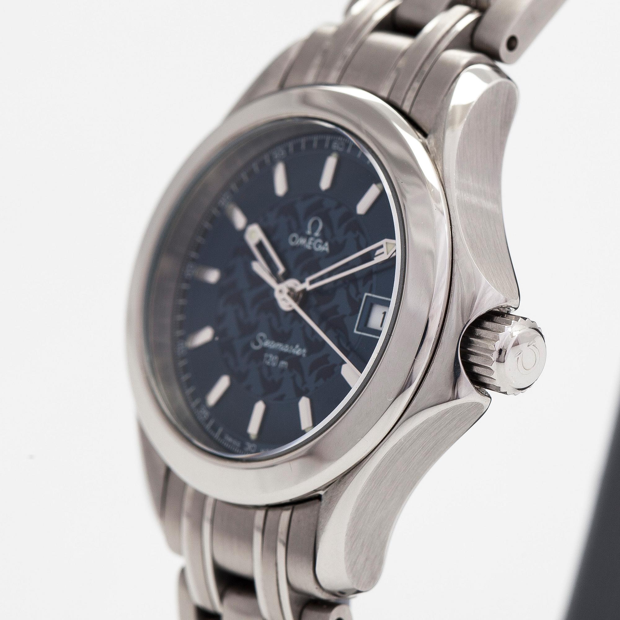 Omega, Seamaster, 120m, Jacques Mayol 2000, wristwatch, 26 mm.