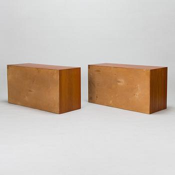 Olli Borg, a pair of "Alli" cabinets for Asko, 1950s.