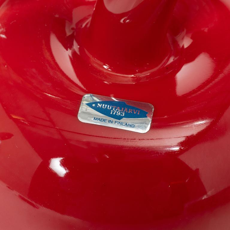 Oiva Toikka, äpple, glas, Nuutajärvi, Notsjö, Finland.