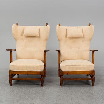 FÅTÖLJER, ett par, Swedish Modern, Göperts, 1940-tal.