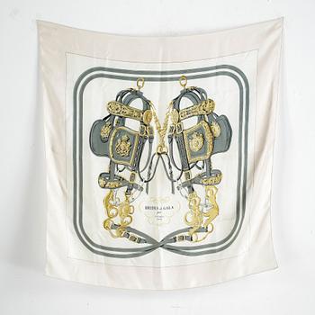 SCARF, siden, "Brides de Gala", Grykar Carre, Hermés, Paris, komponerad 1957.