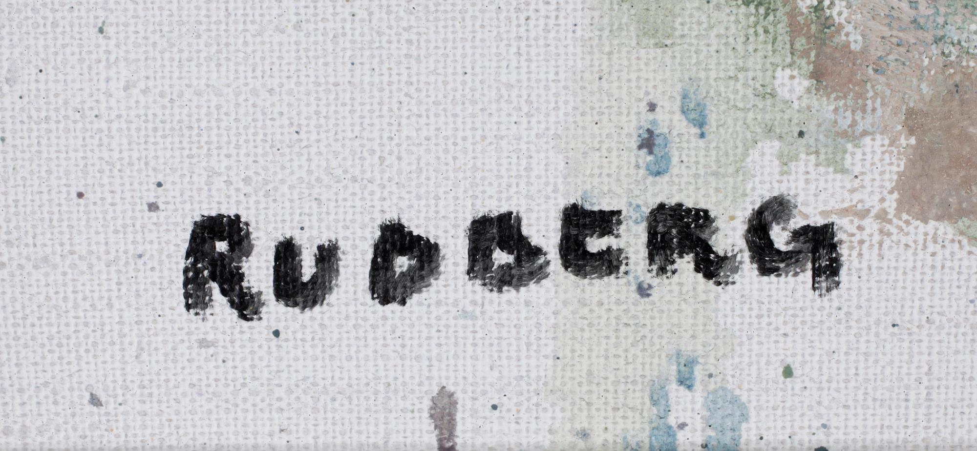 GUSTAV RUDBERG, olja på duk, sign.