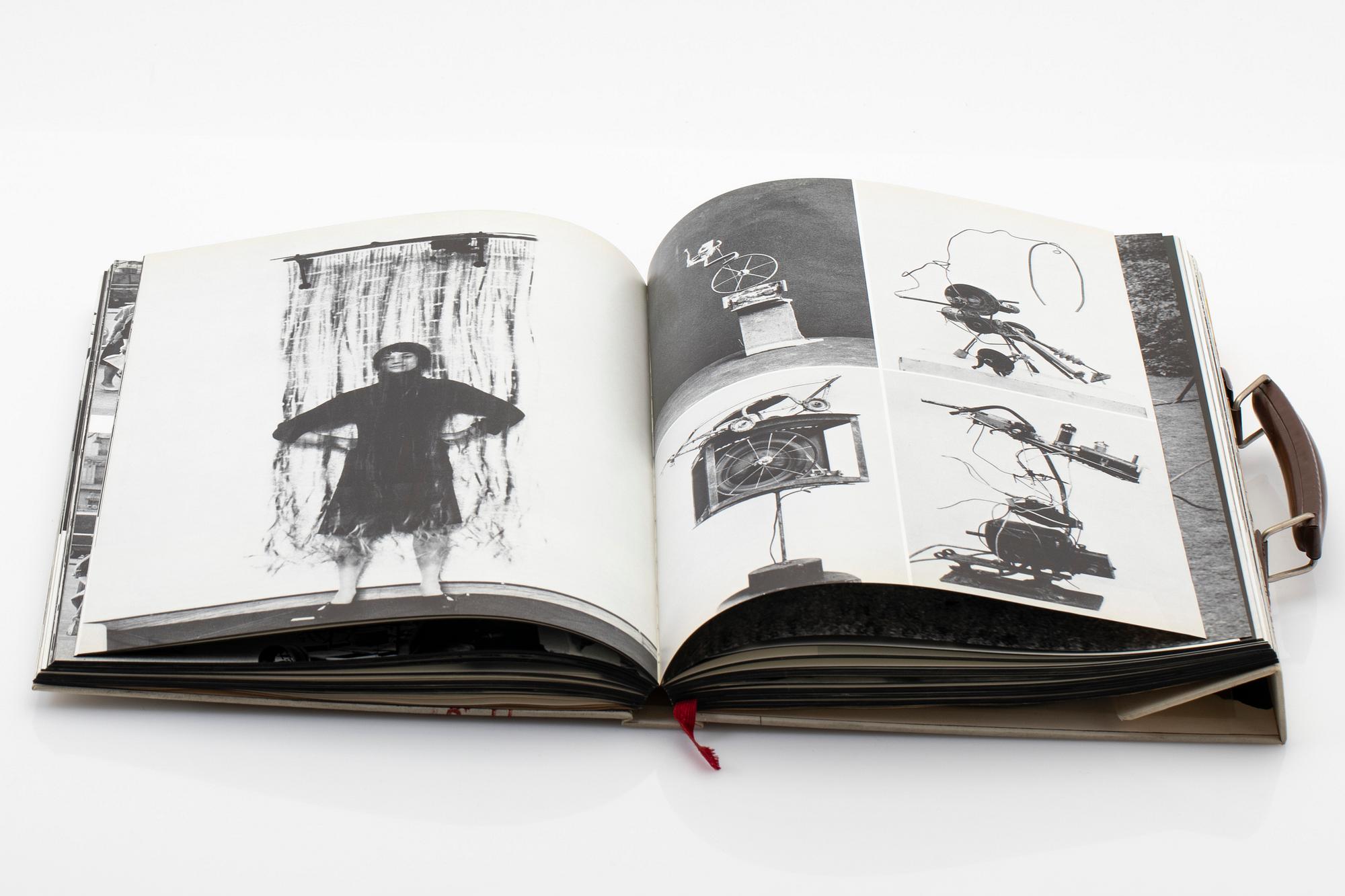BOOK, "Méta", Jean Tinguely by Pontus Hultén, Moderna Museet, 1972.