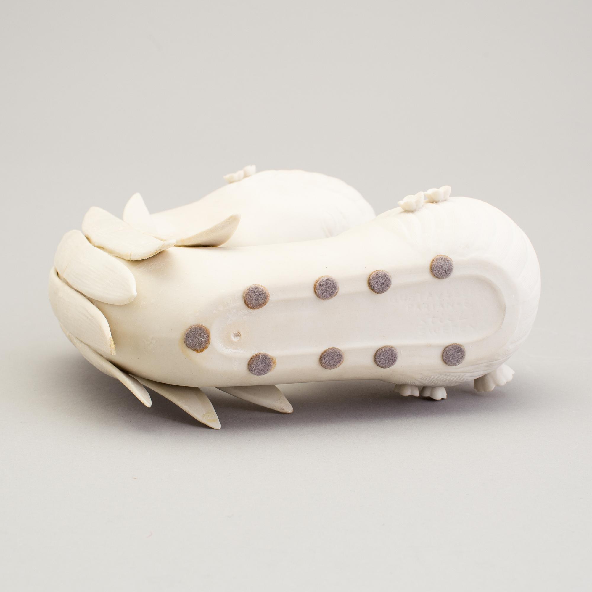 STIG LINDBERG, a parian sculpture, Gustavsberg 1970s.