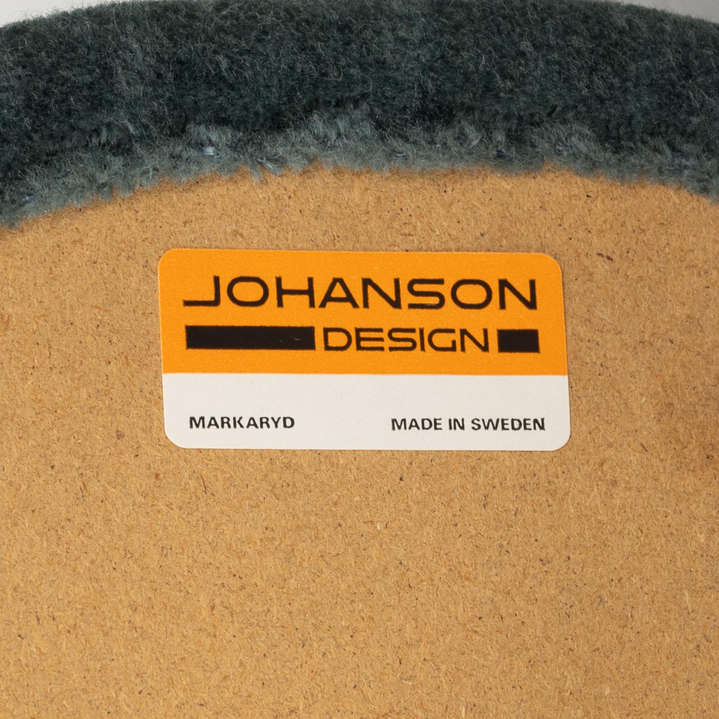 Six bar stools, Johanson Design, Markaryd.
