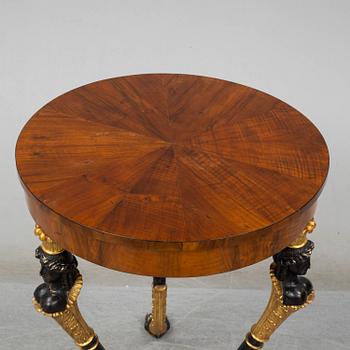 An Empire table, probably Austria. Early 19th century.