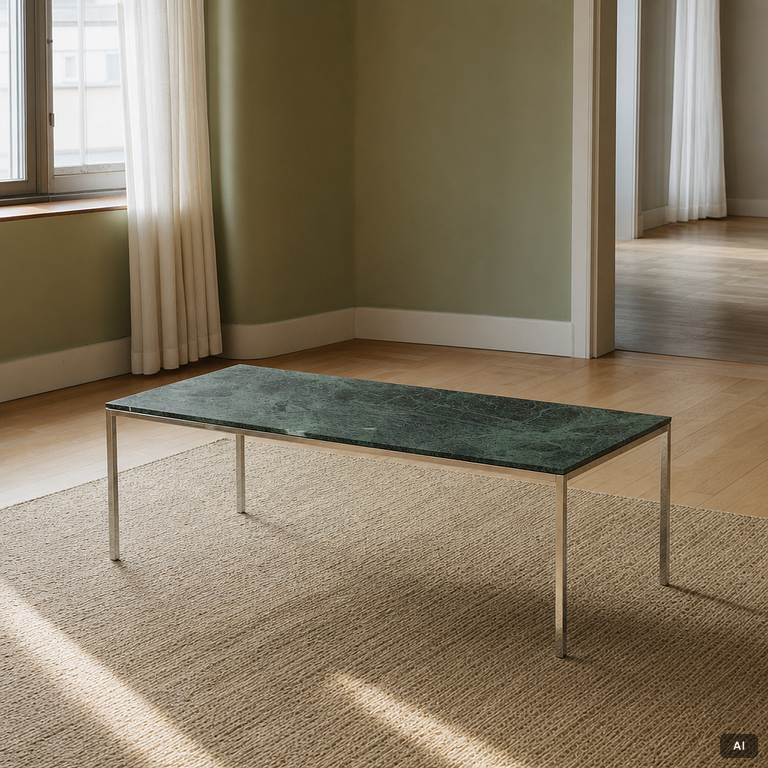 Florence Knoll, a High Rectangular Table' dining table, Knoll, Studio.