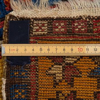 An antique prayer rug, central Anatolia, c.. 92 x 77 cm.