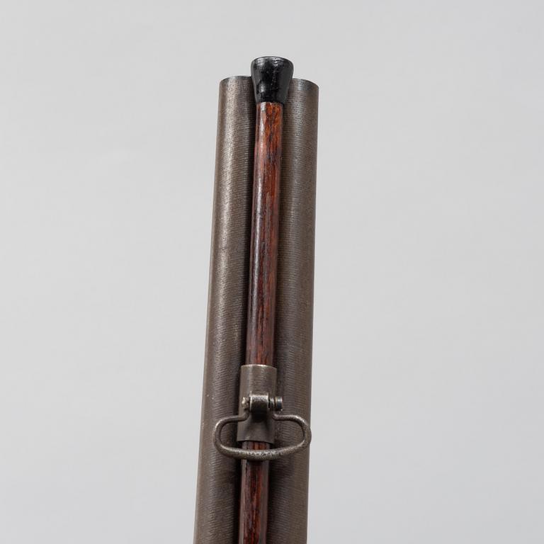 Percussion gun, double-barrelled, signed Arendt a Liège, second half of the 19th century.