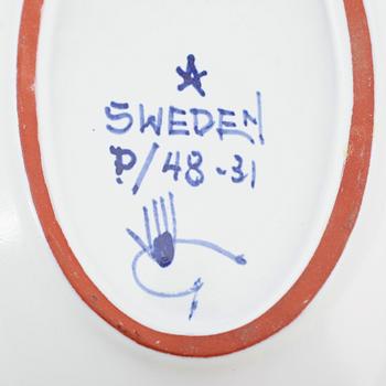 SKÅL, fajans, Stig Lindberg, Gustavsberg studio.