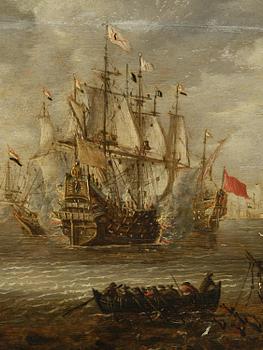 Pieter Coopse, tillskriven, Sjöslag.