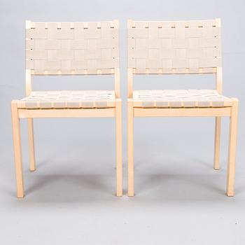 ALVAR AALTO, STOLAR, 4 st, modell 611, Artek, 2010.