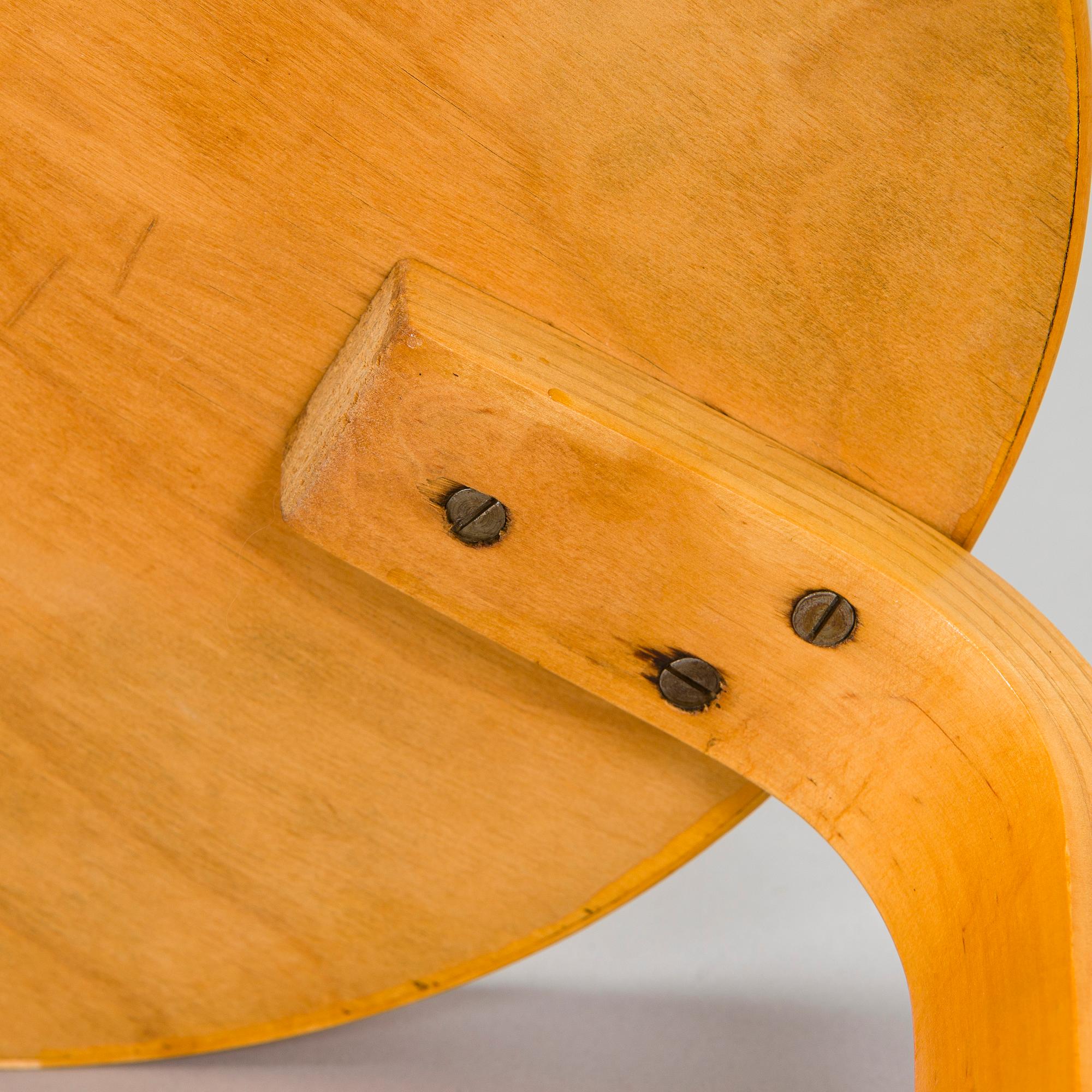 Alvar Aalto, stool model 60 for Artek, 1970s.