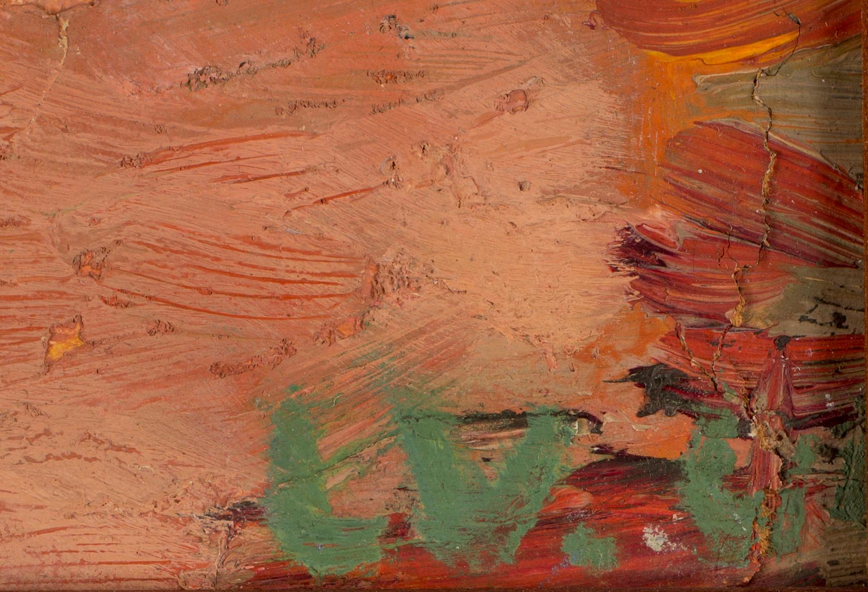 LARS VIDLUND, Olja på pannå, signerad och daterad.