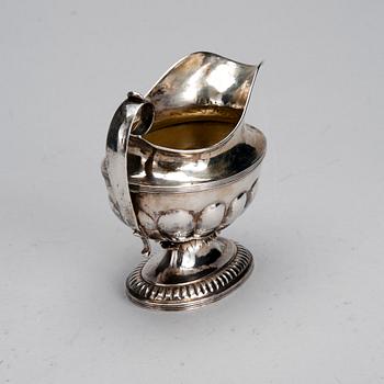 GRÄDDSNÄCKA, silver, C.W Petrell (1832-1847) Åbo, Finland. Vikt 104,7 g.