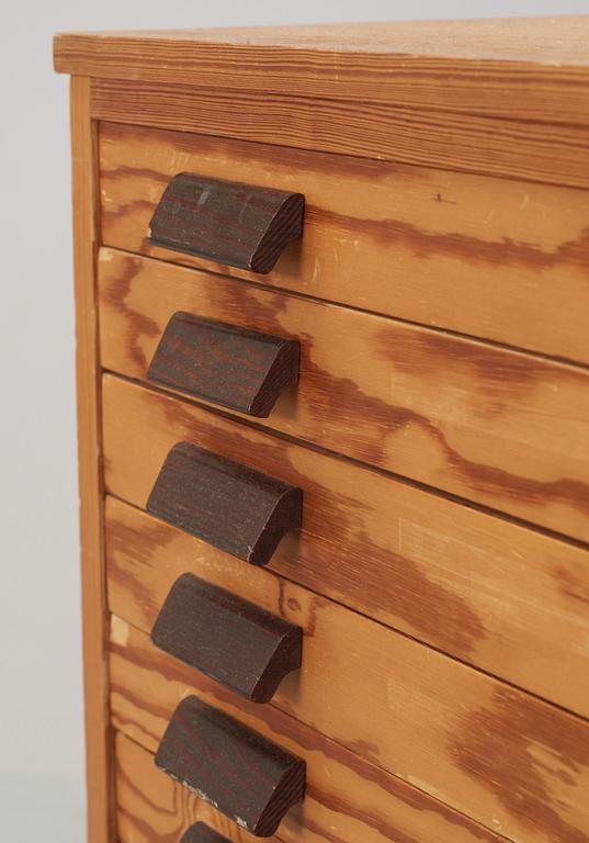 ARKIVSKÅP/ARKITEKTSKÅP, 1900-talets andra hälft.