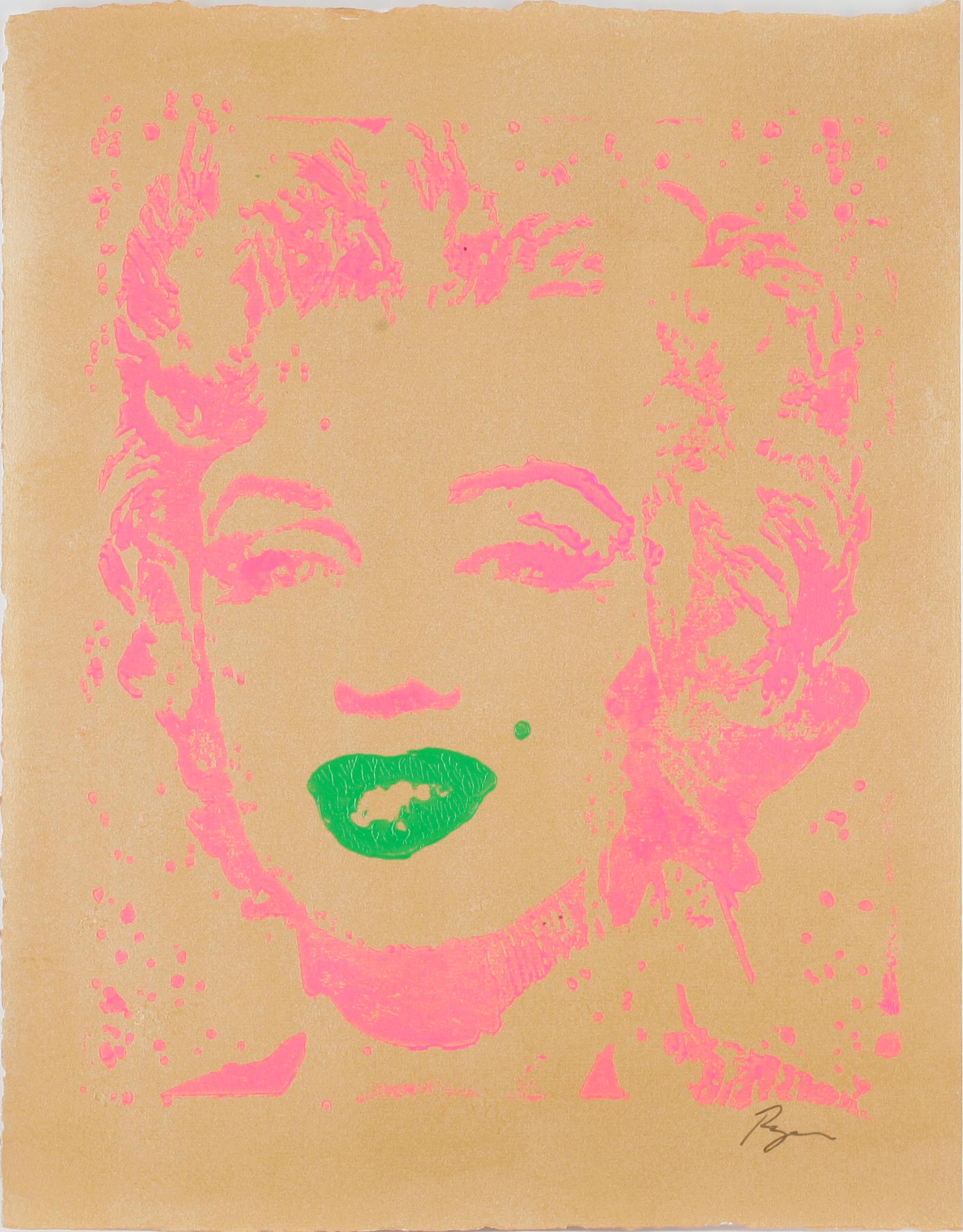 RICHARD RYAN, 7 st, färgseriegrafier i mapp, signerade.