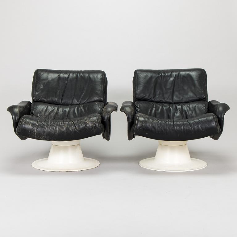 Yrjö Kukkapuro, Nojatuolit, pari, ”Saturnus”, Haimi 1980.
