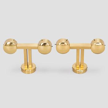 Lisa Johansson-Pape, a pair of mid-20th century model '19053' wall lights, for Orno.