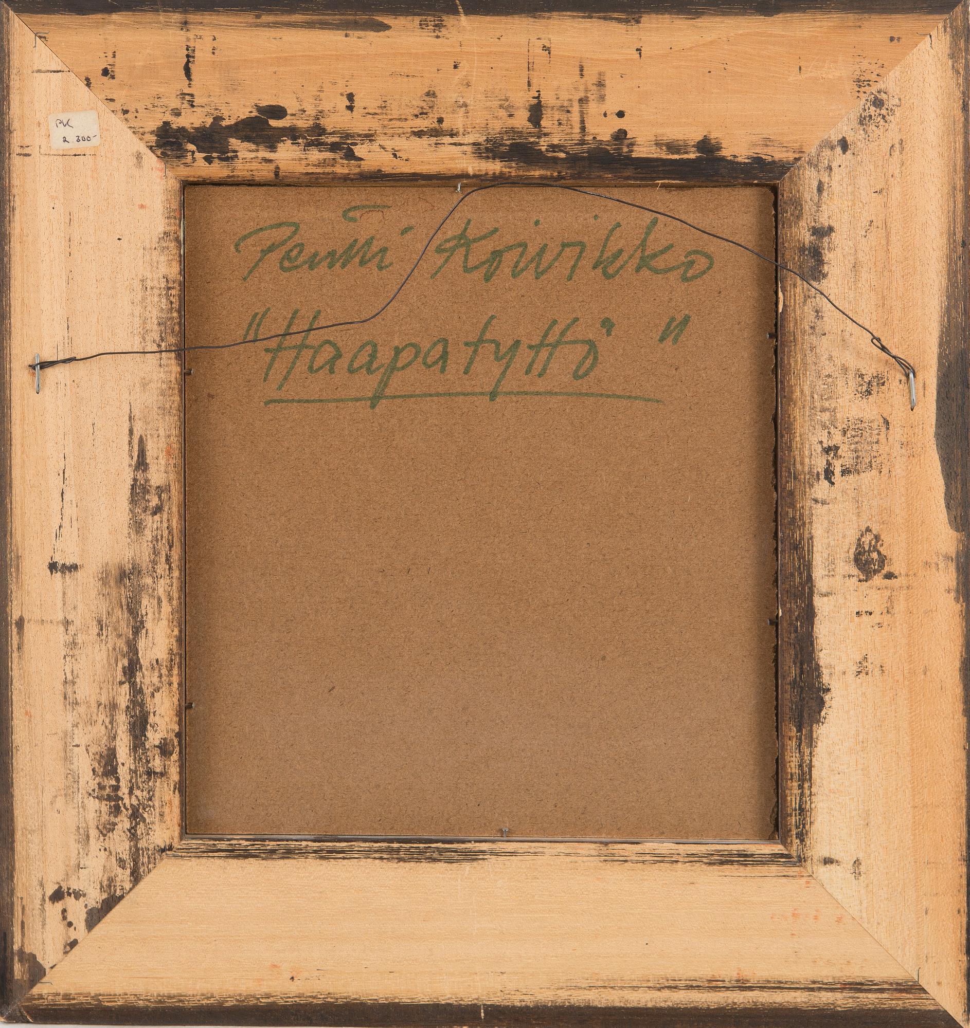 Pentti Koivikko, "Haapatyttö" (Flicka vid aspen).
