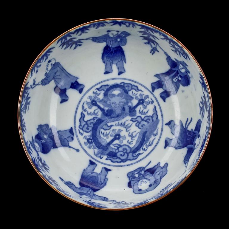 SKÅL, porslin, Kina, 1900-tal.