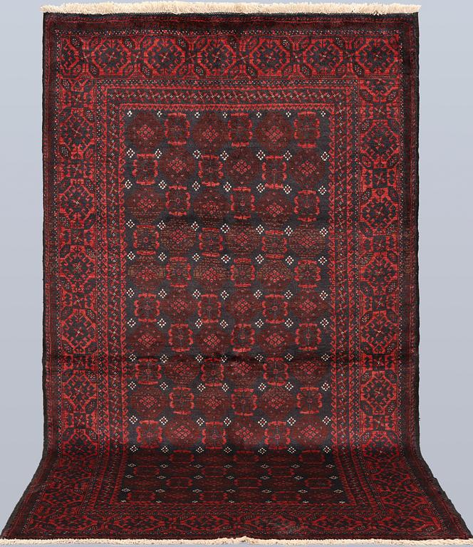 A Beluch rug, c. 203 x 117 cm.