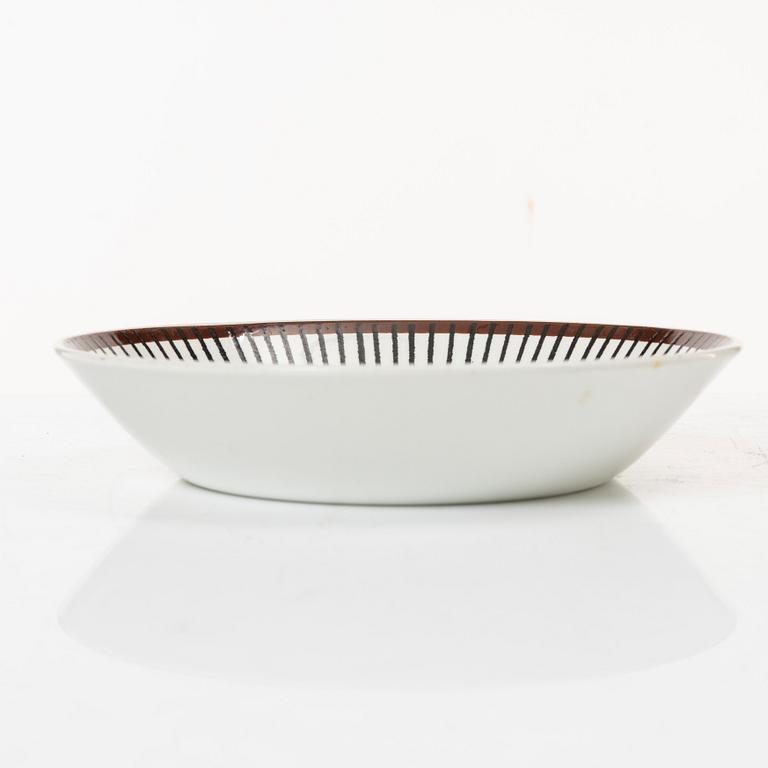 Stig Lindberg, 18 'Spisa Ribb' service pieces, Gustavsberg.