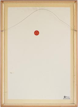 FRIEDRICH SCHRÖDER-SONNENSTERN, färglitografi, signerad och numrerad 267/275. Daterad 1965.